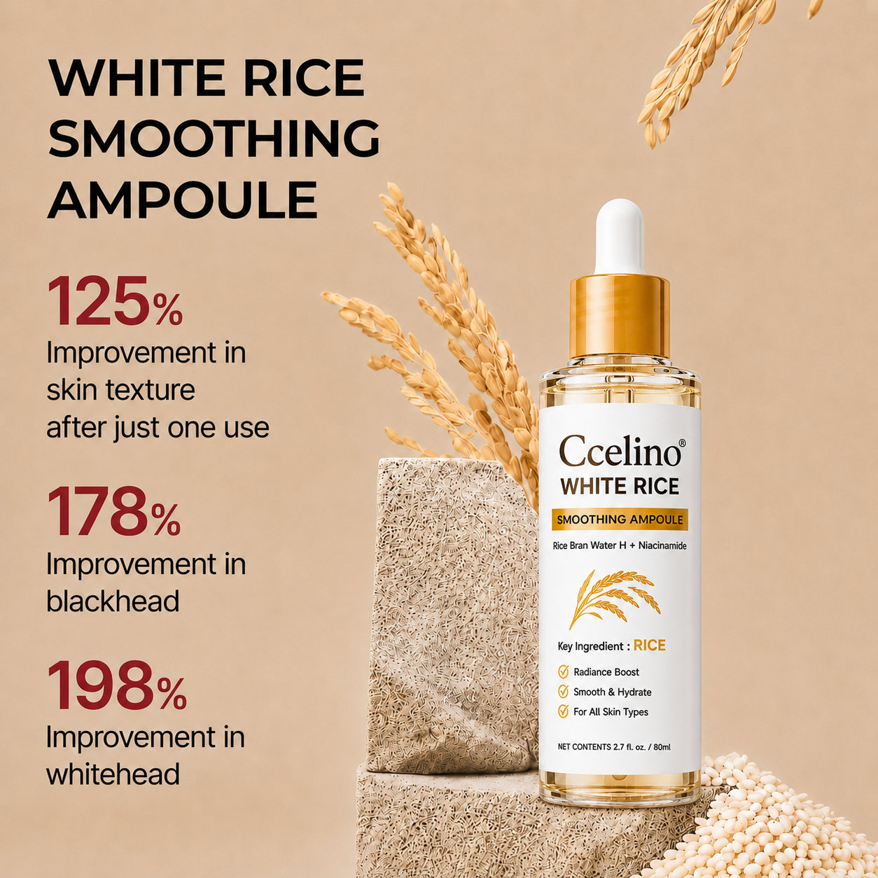 Ccelino®White &amp; Black Rice Renewal Duo