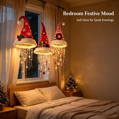 Premium Christmas Chandelier – Festive Hanging Holiday Light