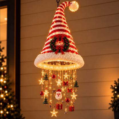 Premium Christmas Chandelier – Festive Hanging Holiday Light