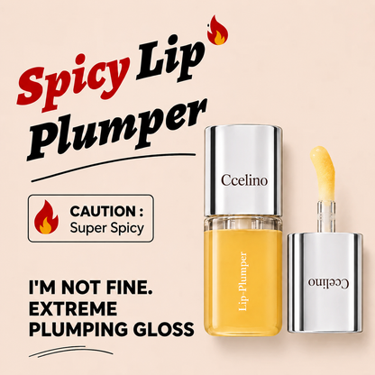 Ccelino®Edible Spicy Lip Plumper - Fuller-Looking Lip Plumper Gloss